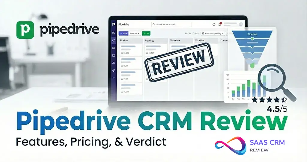 Pipedrive CRM Review 2026: Features, Pricing, Pros & Cons, and Best Alternatives
