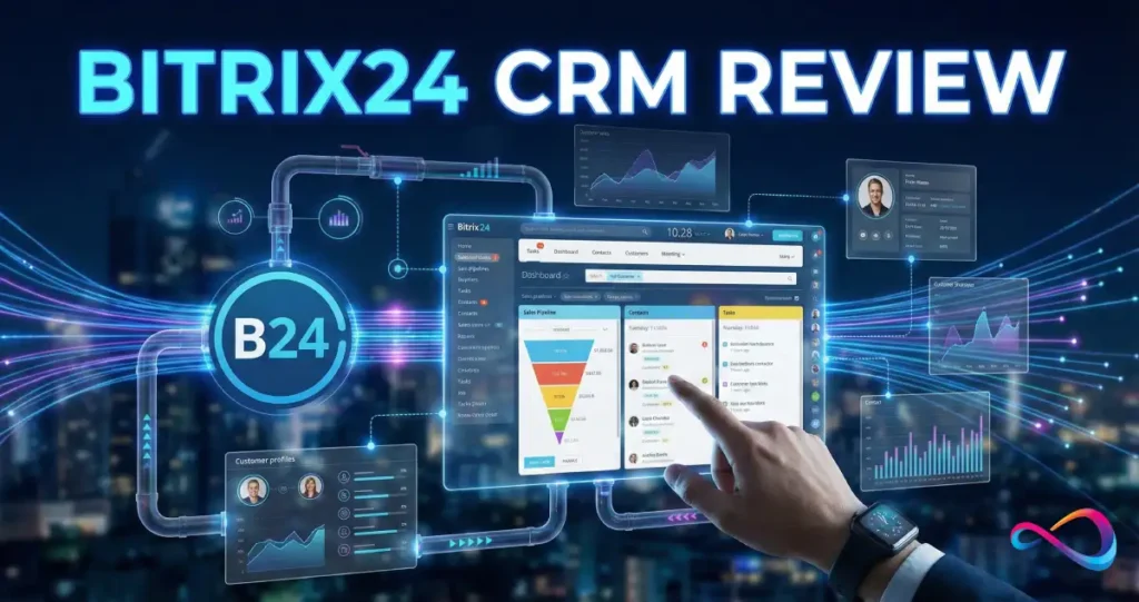 Bitrix24 CRM Review 2026: Features, Pricing, Pros & Cons & Best Alternatives