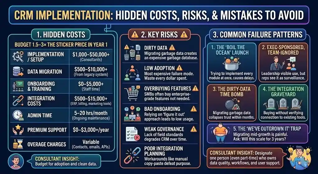 Hidden Costs, Risks, and Implementation Mistakes