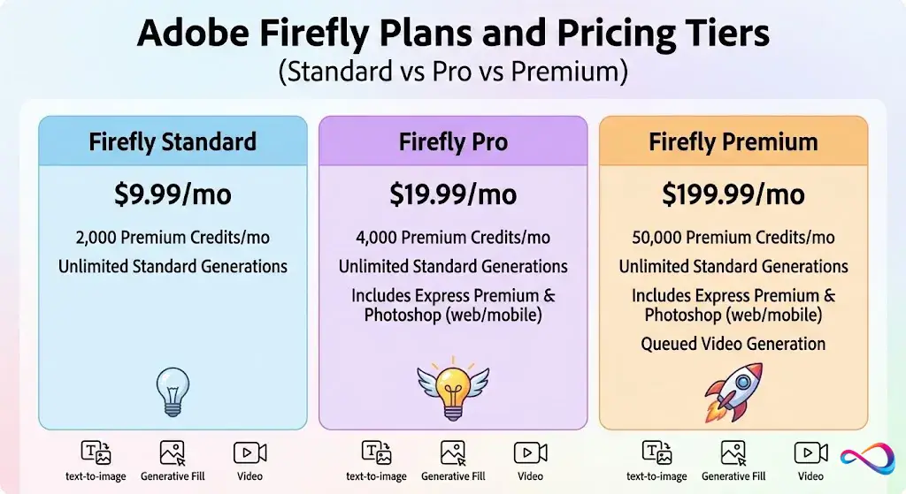 Adobe Firefly Pricing