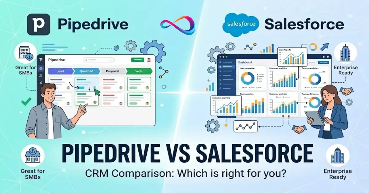 Pipedrive vs Salesforce: Which One Should You Choose in 2026?