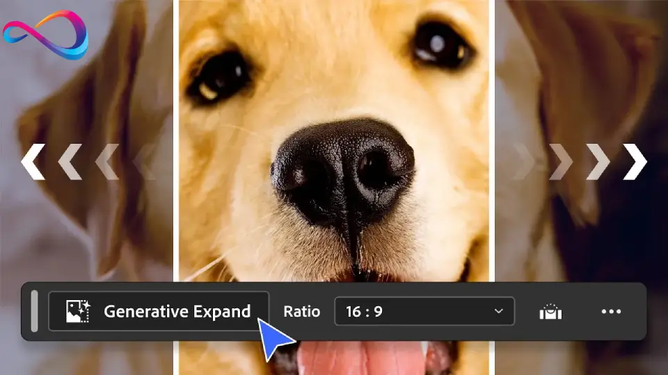 Generative Expand (Extend Canvas 30% on a Landscape)