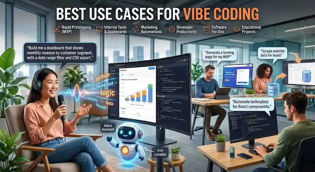 Best Use Cases for Vibe Coding