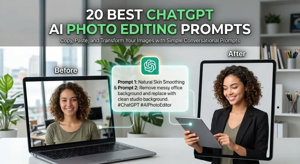 20 Best ChatGPT AI Photo Editing Prompts