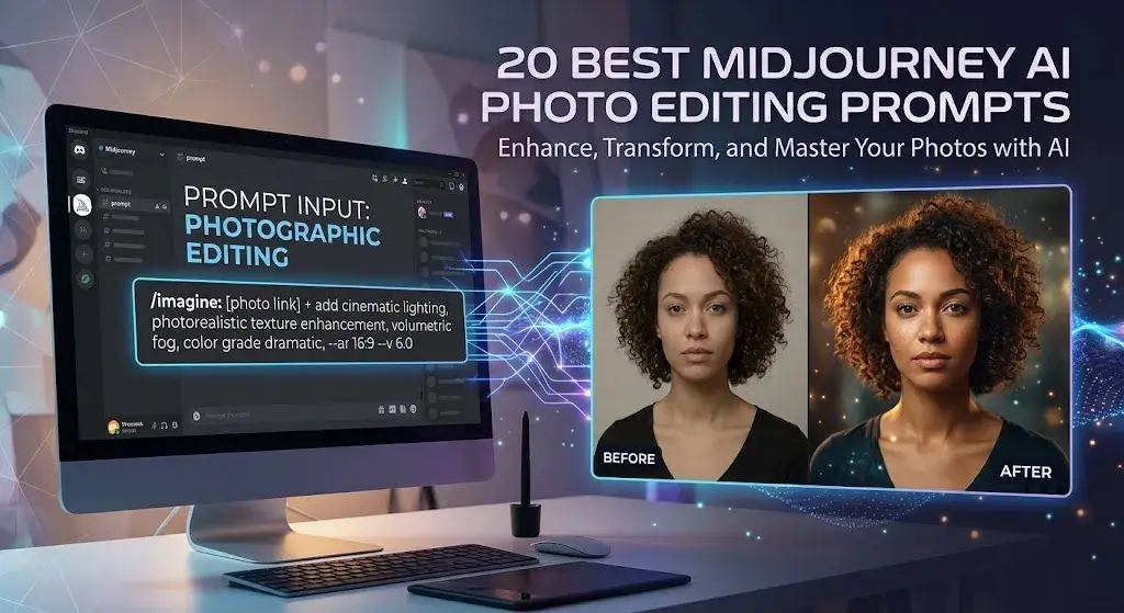 20 Best Midjourney AI Photo Editing Prompts