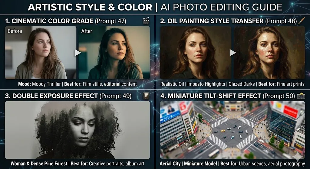 prompt Artistic Style and Color