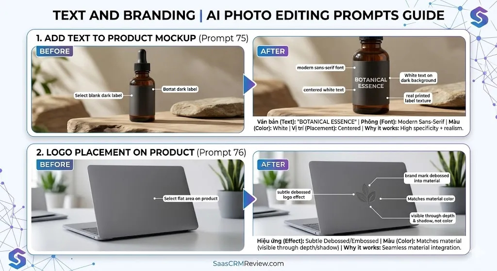 prompt Text and Branding