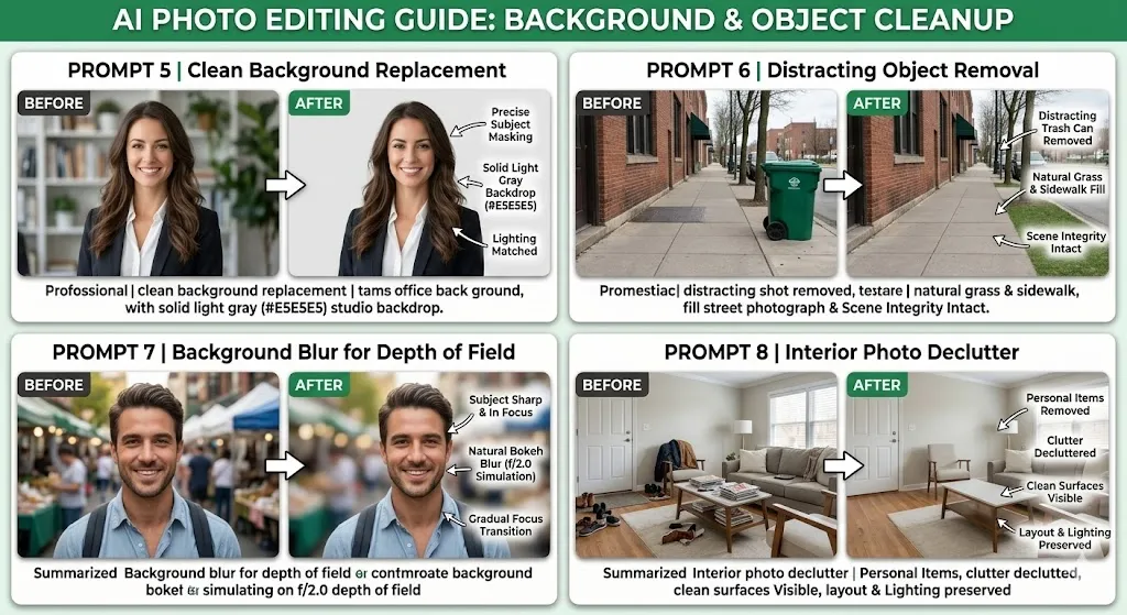 Background and Object Cleanup