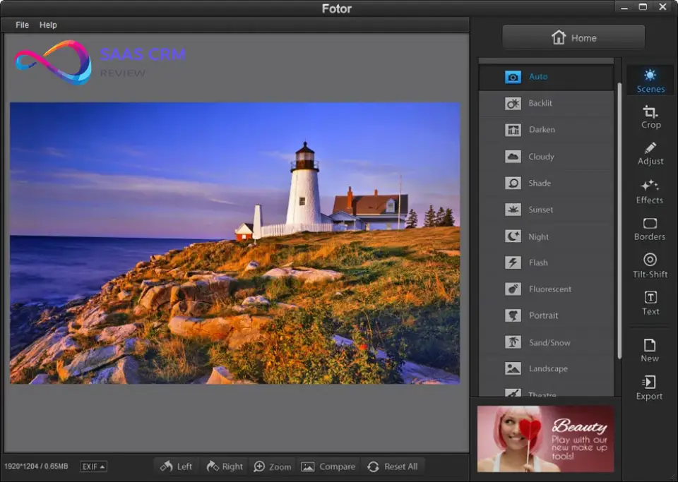 Fotor — Best for Quick Social Media Edits