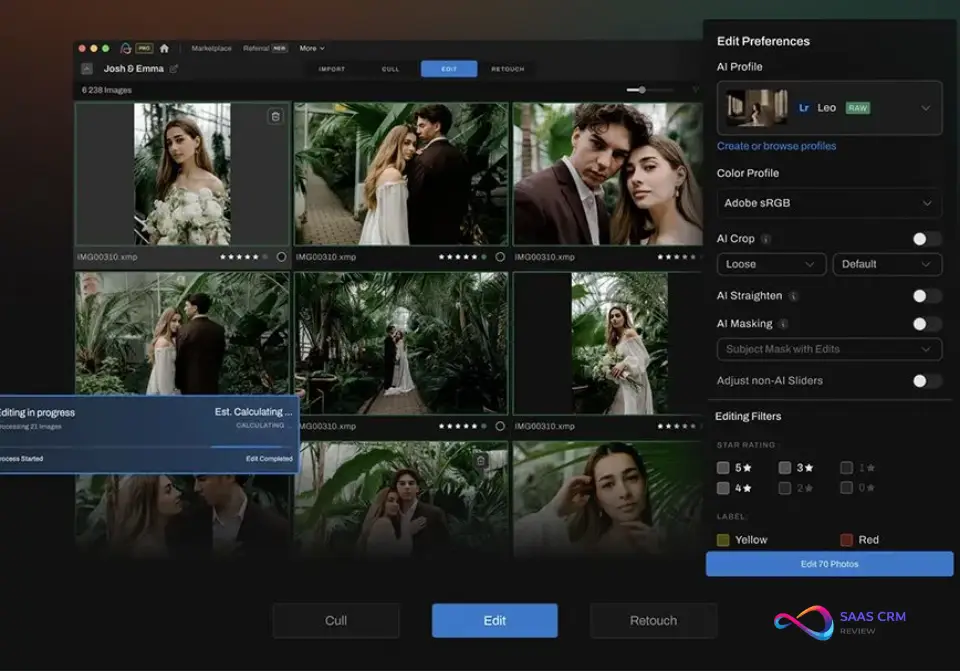 Aftershoot — Best for Wedding & Event Photographers