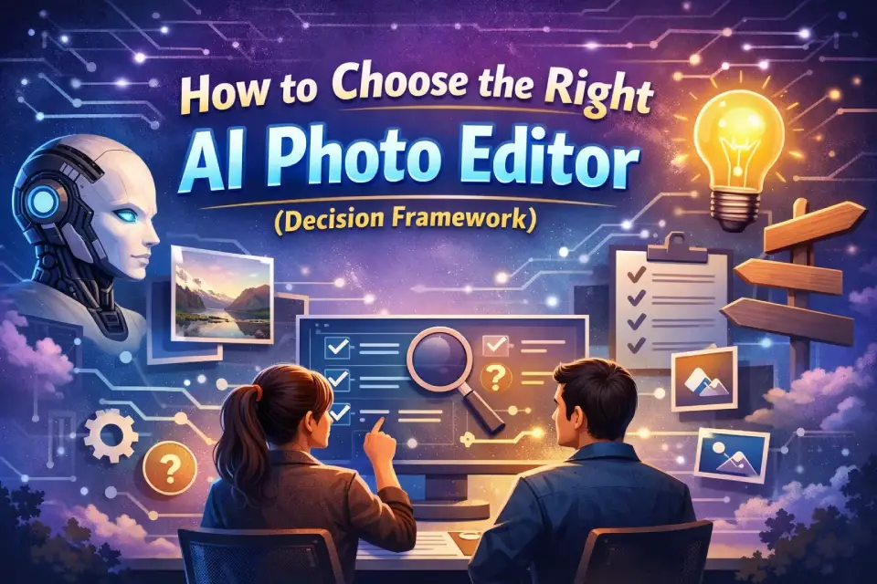 How to Choose the Right AI Photo Editor (Decision Framework)