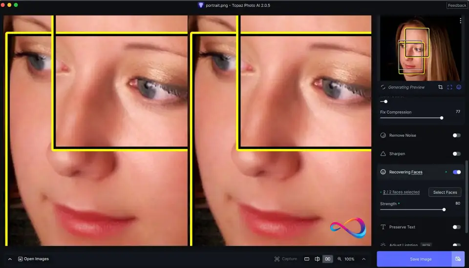 Topaz Photo AI — Best for AI Enhancement