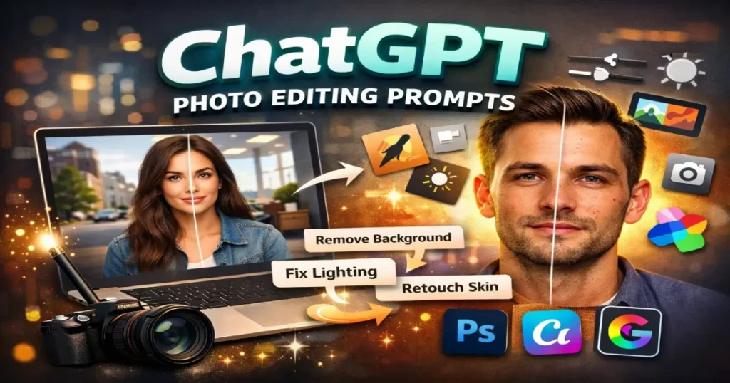 50 Tested ChatGPT Photo Editing Prompts in 2026: How to Get Better AI Photos