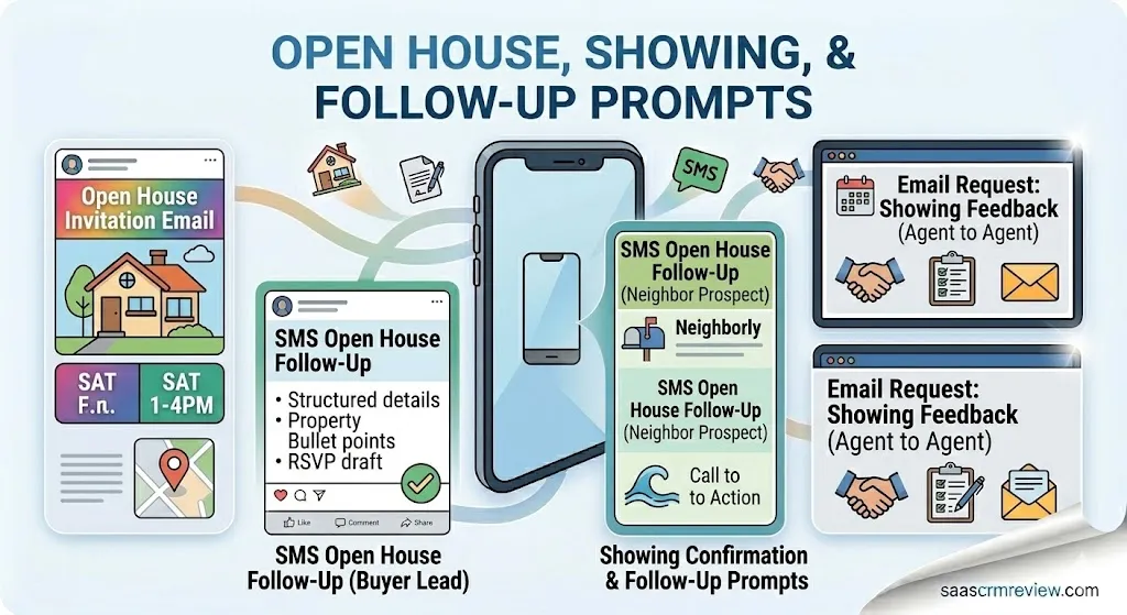 Open House, Showing, and Follow-Up Prompts