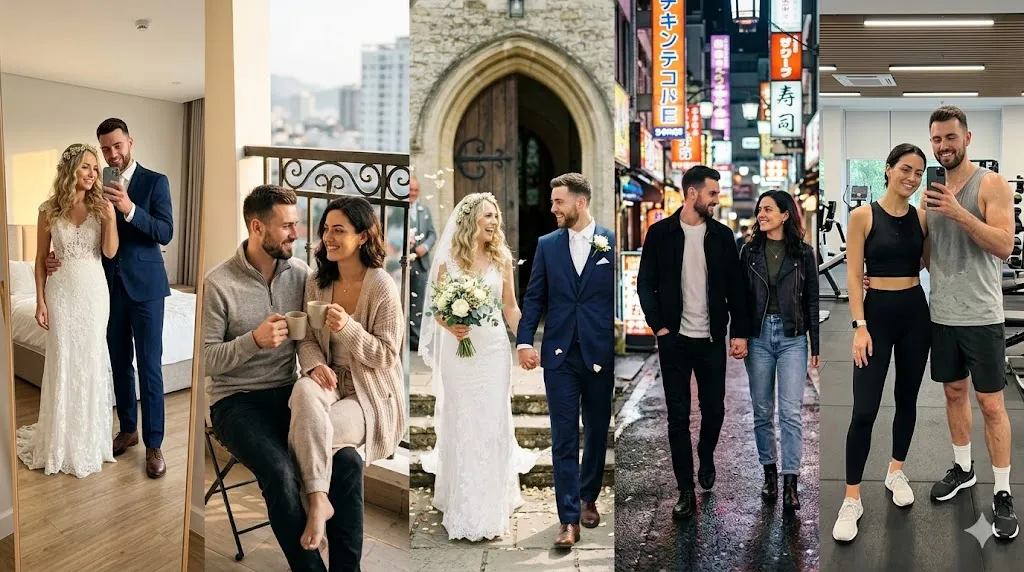 8. Cozy Home & Mirror Selfie (Prompts 36–40)