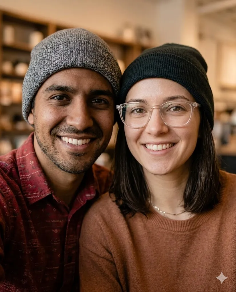 Prompt 12: Couple Portrait with Even Lighting