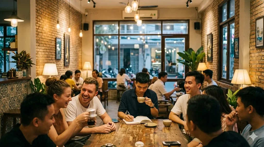 Prompt 15: Lifestyle Photo — Coffee Shop / Café Scene