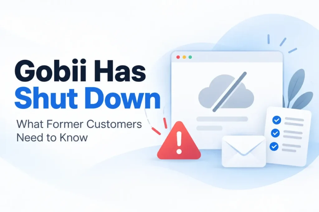 Gobii has shut down: what former customers need to know