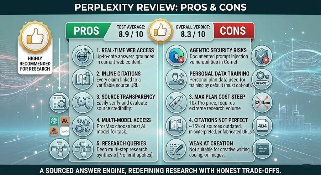Perplexity Review: Pros & Cons (2026)