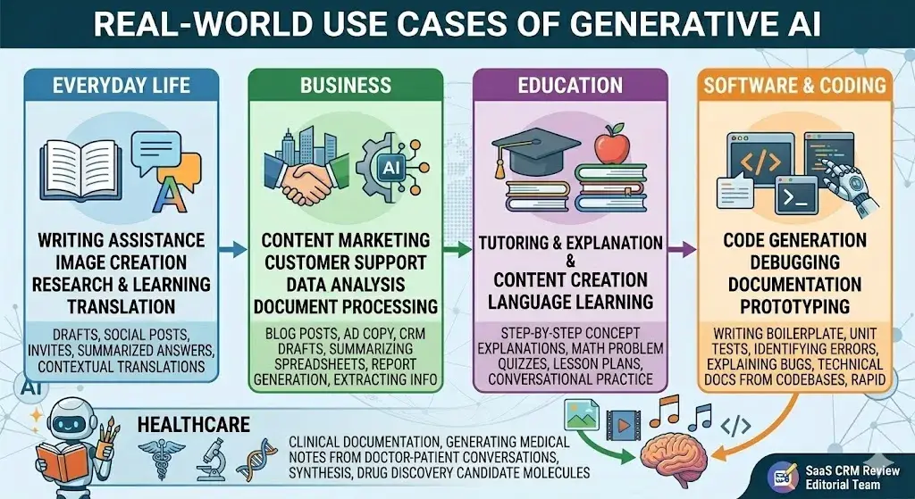 Real-World Use Cases of Generative AI