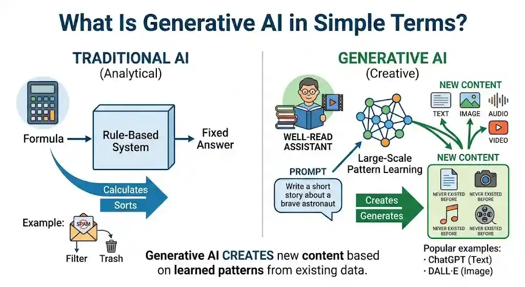 What Is Generative AI in Simple Terms?