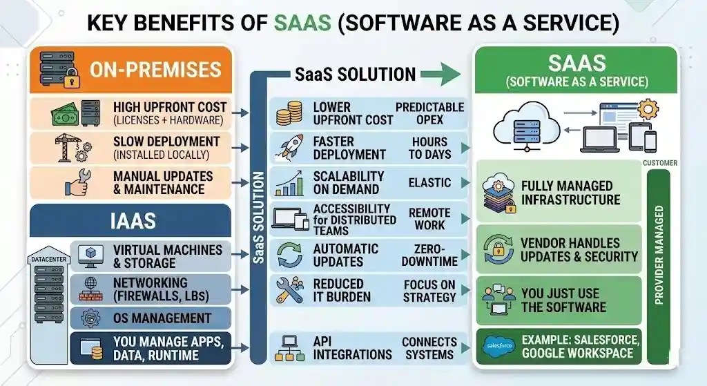 Key Benefits of SaaS