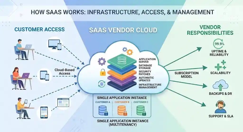 How Does SaaS Work?