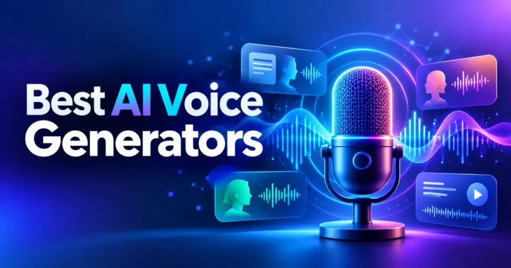 7 Best AI Voice Generators in 2026, Ranked by the Job You Need Done
