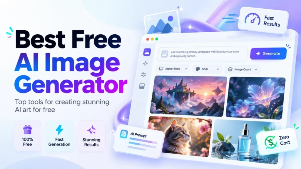 10 Best Free AI Image Generators in 2026, Ranked by What the Free Tier Allows