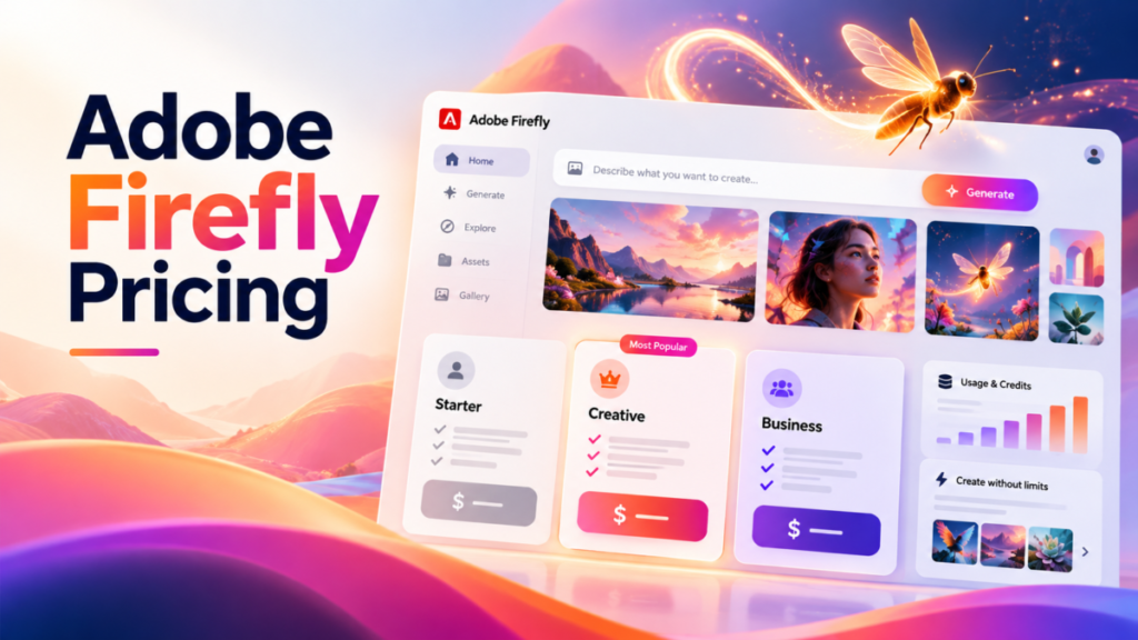Adobe Firefly Pricing: Every Plan, What the Credits Buy and the Real Monthly Cost