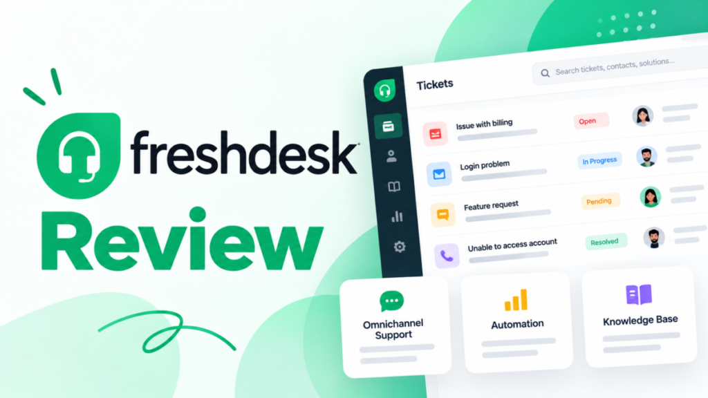 Freshdesk Review: Is It Worth It for Your Support Team?