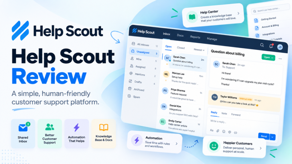 Help Scout Review: Pricing, Features, Pros and Cons, and Who It Fits
