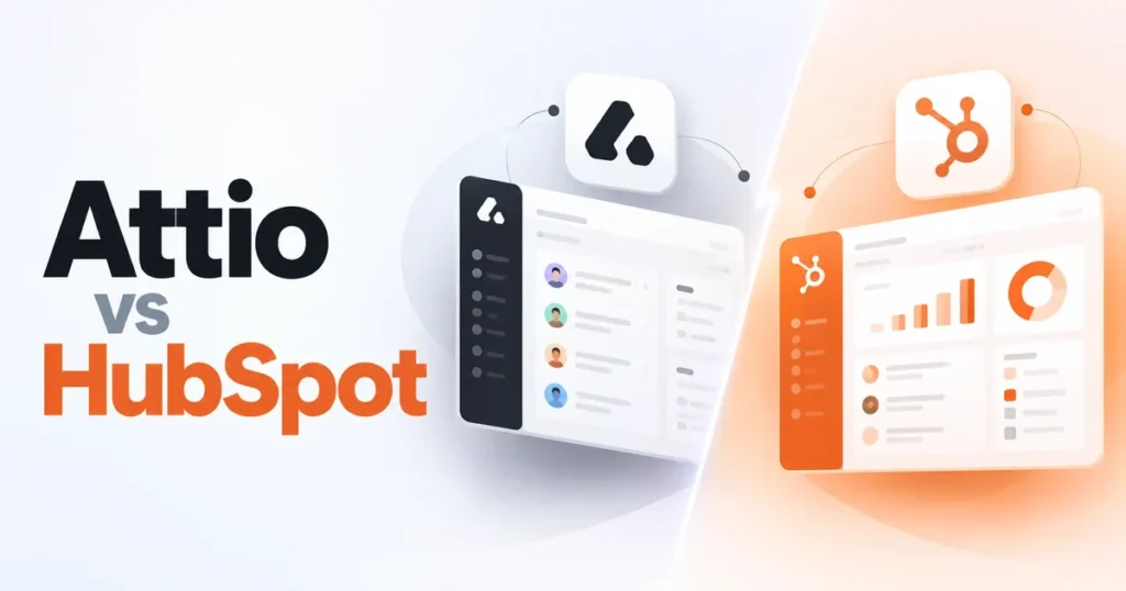 Illustration for the article Attio vs HubSpot