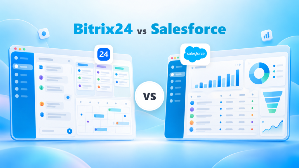 Bitrix24 vs Salesforce: Which CRM Fits a 5 to 100 Person Business?