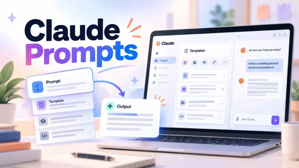 Claude Prompts: Copy-Paste Prompts for Work & Coding