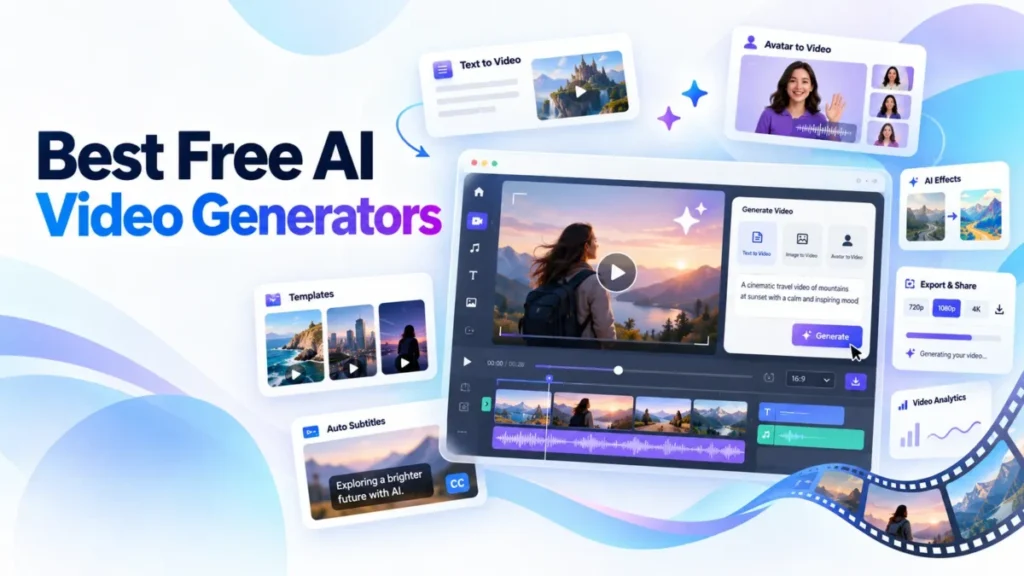 10 Best Free AI Video Generators in 2026, Ranked by What the Free Plan Allows