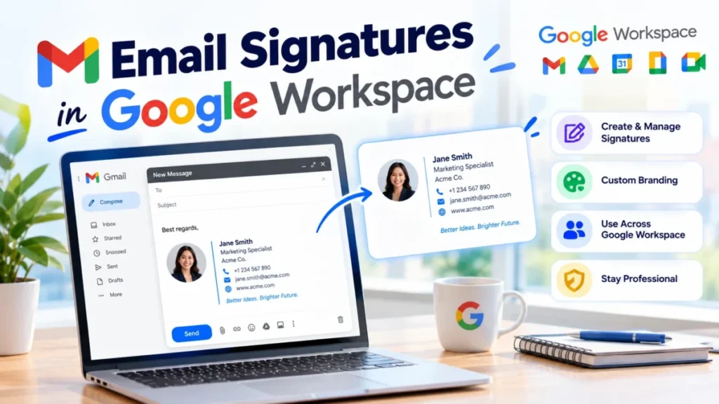 Email Signatures in Google Workspace: What the Admin Console Covers and Where It Stops