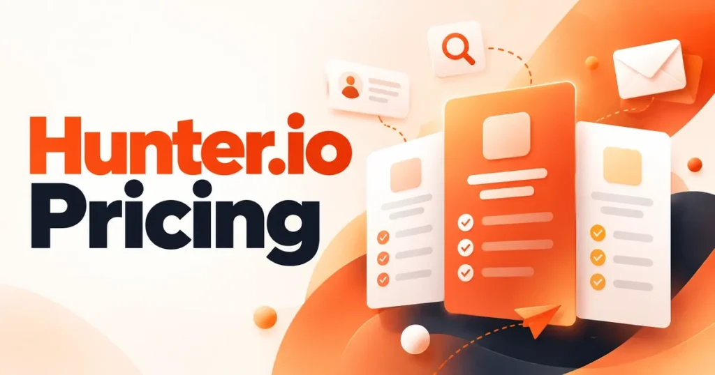 Illustration for the article Hunter.io Pricing