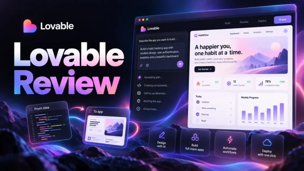 Lovable Review 2026: Is It Worth It? What My Free-Plan Build Showed