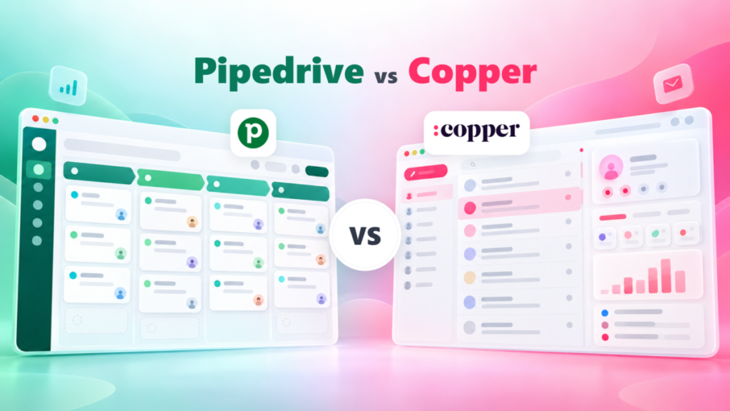 Pipedrive vs Copper: Which CRM Fits a Gmail Sales Team?