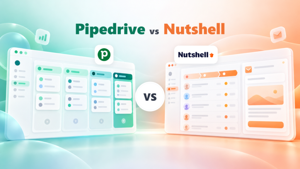 Pipedrive vs Nutshell: Which CRM Fits Your Sales Team?