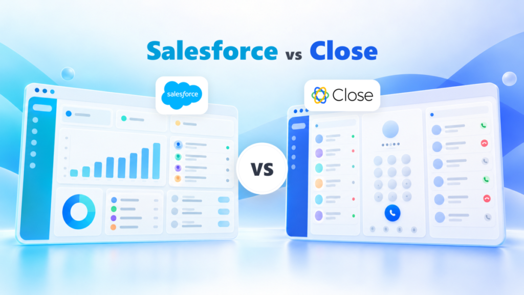 Salesforce vs Close: Which CRM Fits a Phone-and-Email Sales Team?
