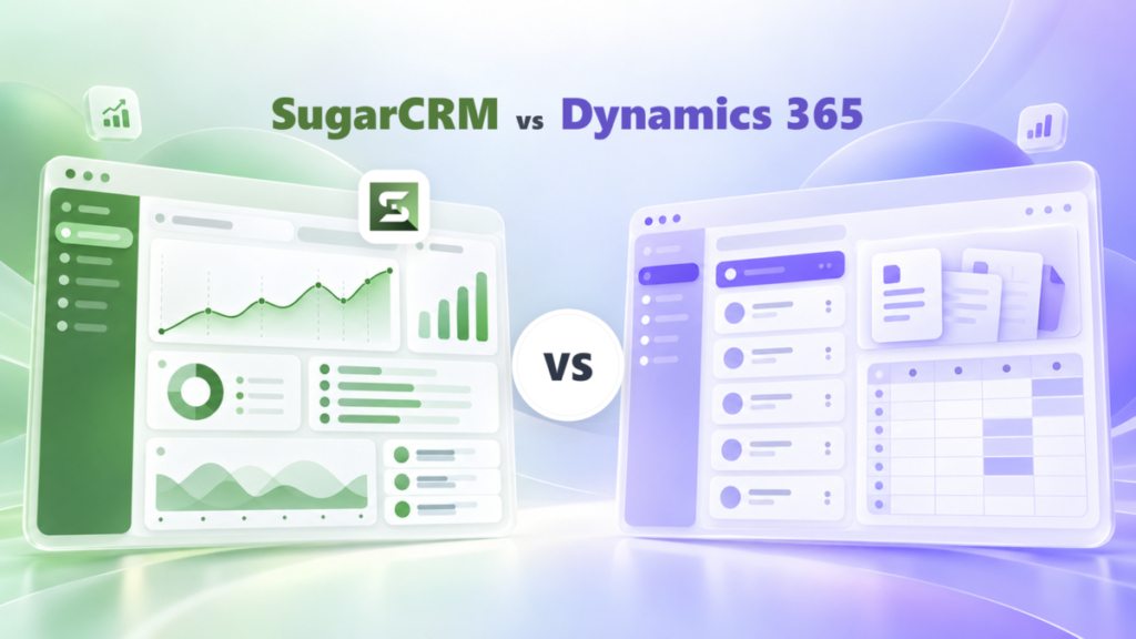 SugarCRM vs Dynamics 365: Which CRM Fits Your Sales Team?