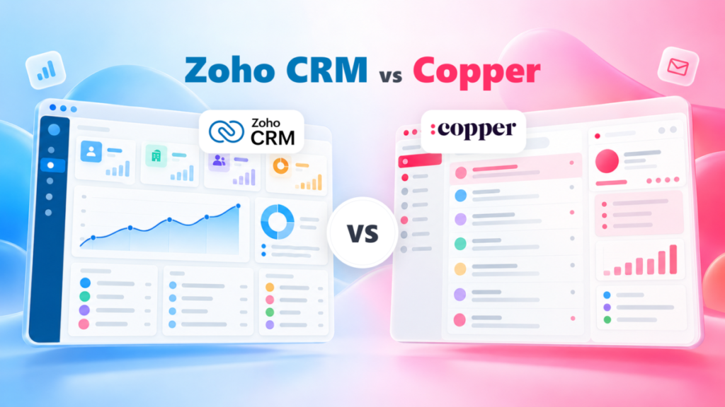 Zoho CRM vs Copper: Which CRM Fits Your Sales Team?