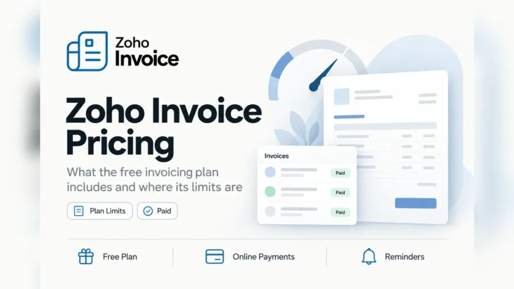 Zoho Invoice Pricing: What the Free Plan Covers and When You Start Paying